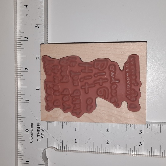 You know it was a good day quote rubber stamp - Picture 2 of 2